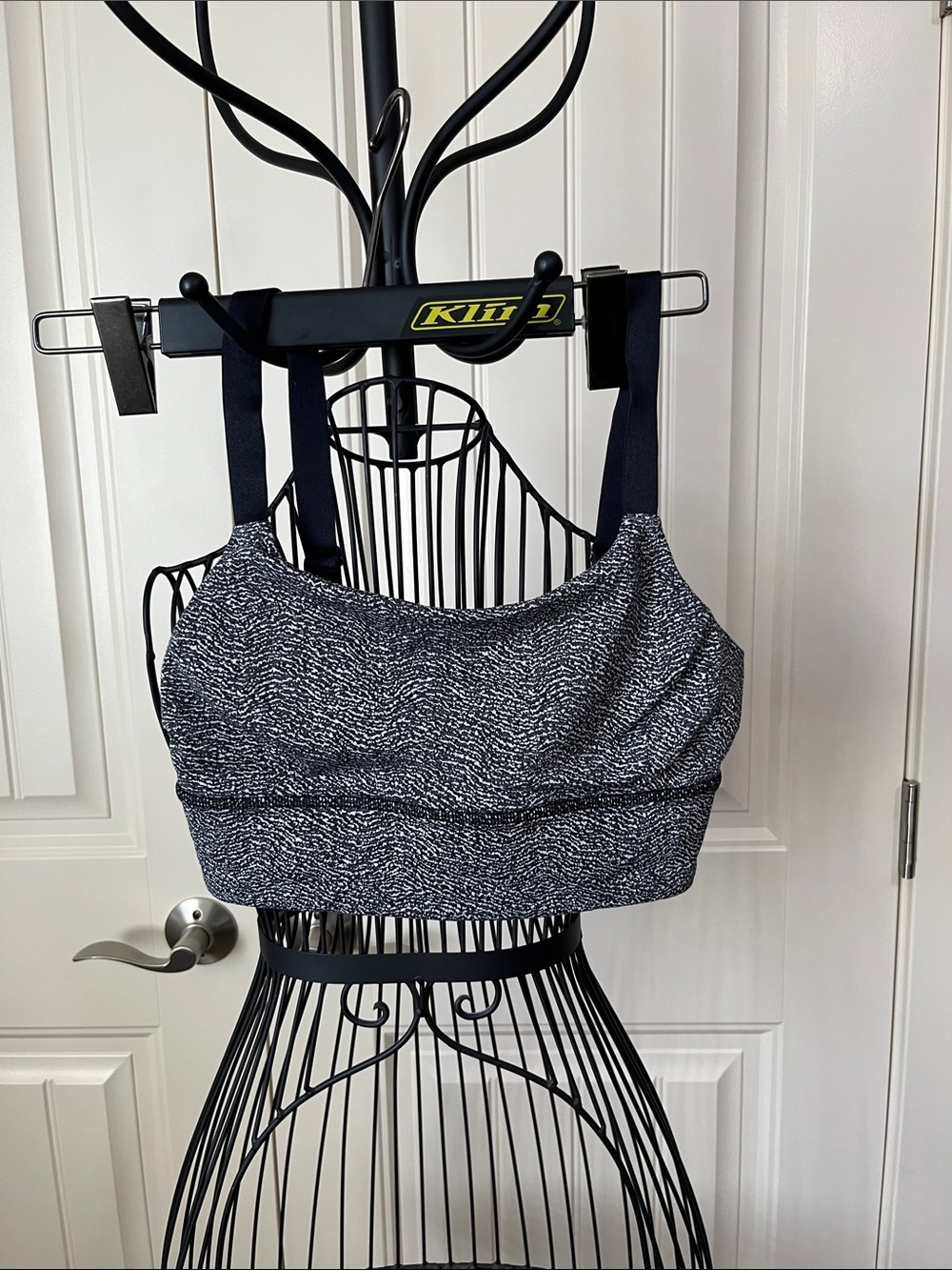 lululemon athletica Navy Speckle Support Bralette